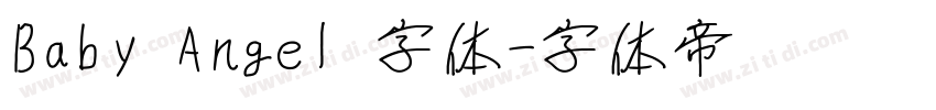 Baby Angel 字体字体转换